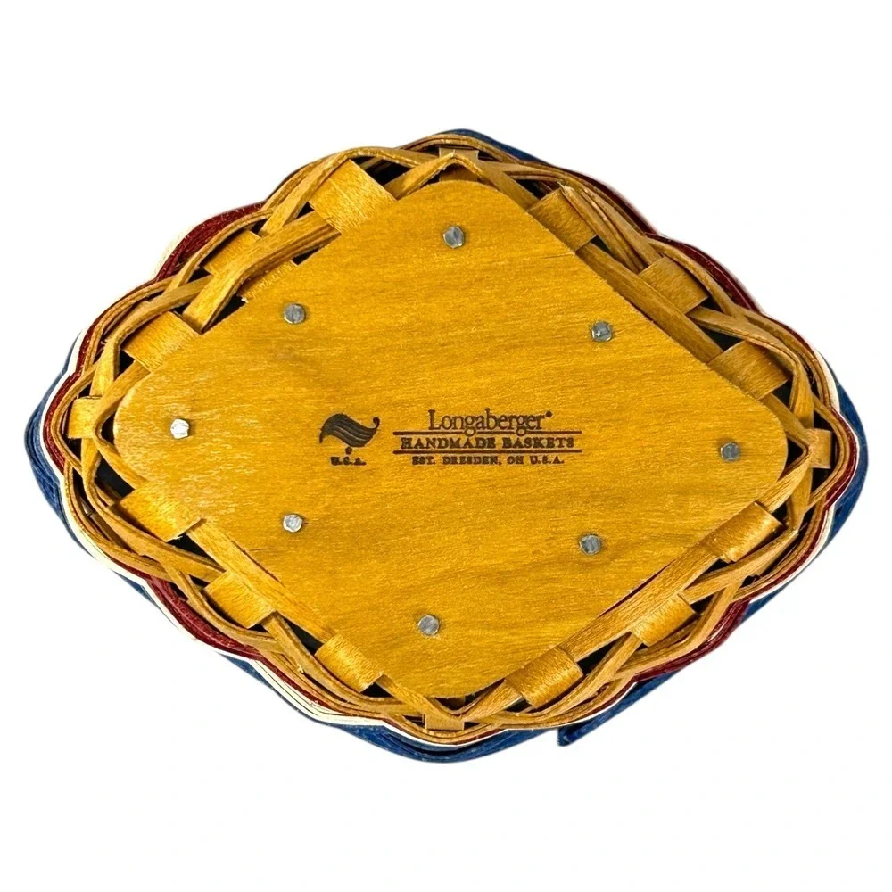 Longaberger American Celebrations‎ SMALL WAVE Basket 2010 USA